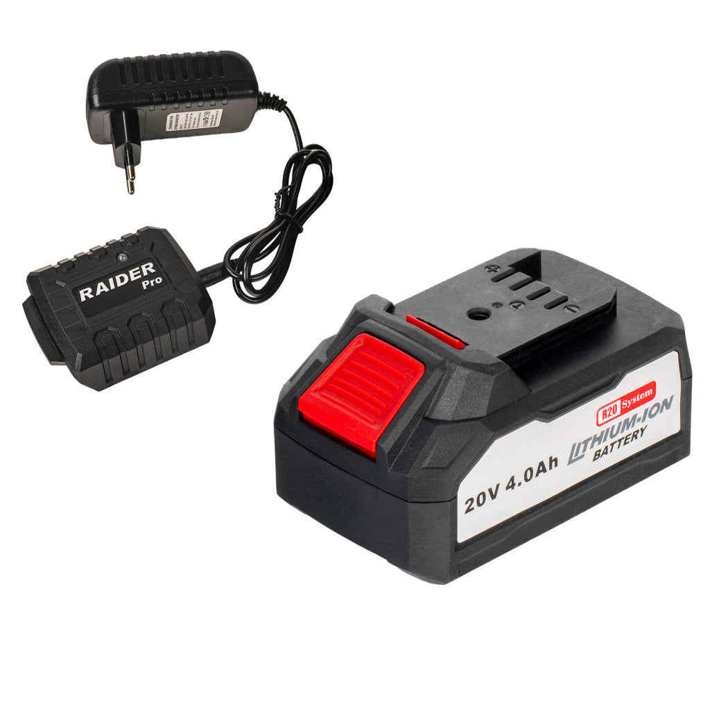 Raider R20 Polizor unghiular Ø125mm 20V 4.0Ah RDP-SPAG20