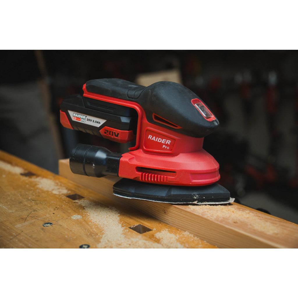 Raider R20 Slefuitor multifunctional 20V 148x101 SOLO RDP-YMSA20