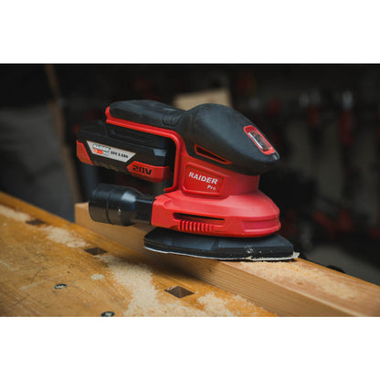 Raider R20 Slefuitor multifunctional 20V 148x101 SOLO RDP-YMSA20