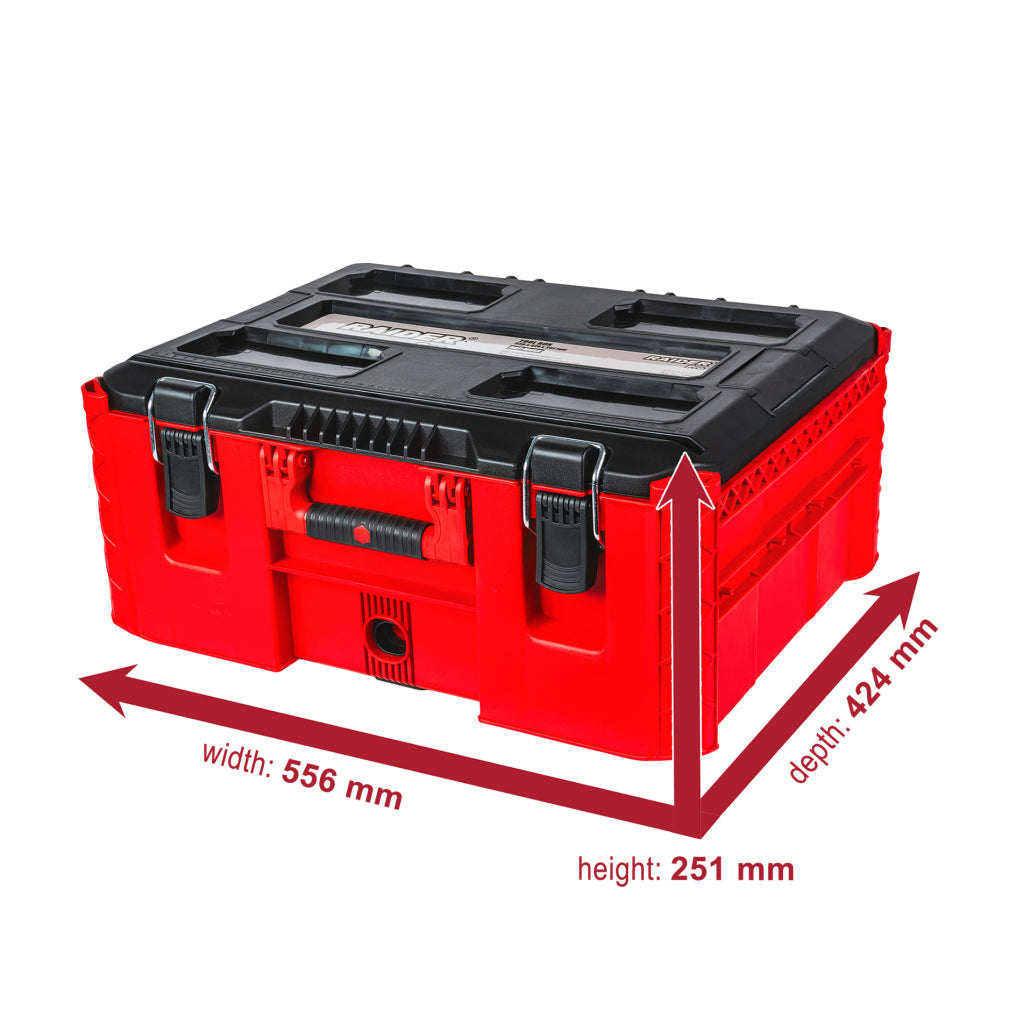 Raider cutie pentru sistem depozitare modular 556x424x251mm IP65 RDP-MSS2