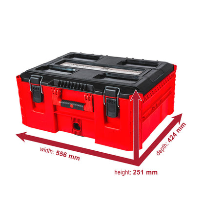 Raider cutie pentru sistem depozitare modular 556x424x251mm IP65 RDP-MSS2
