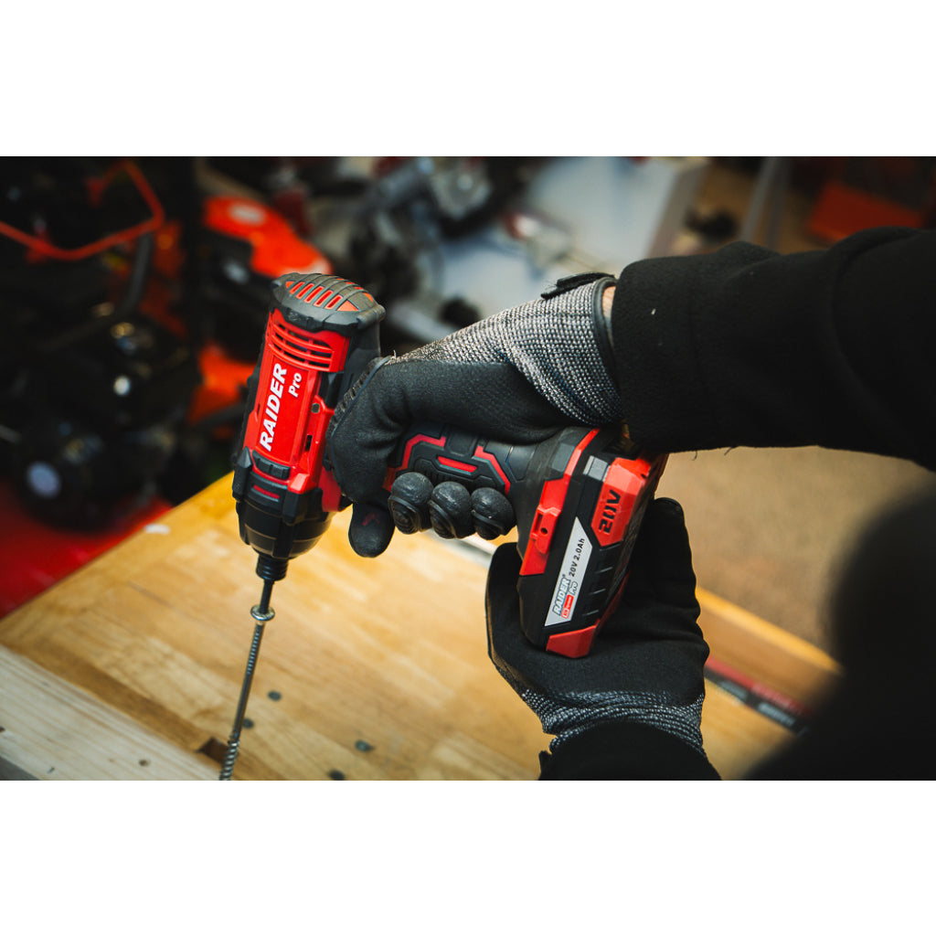 Raider R20 Masina insurubat cu impact 20V HEX1/4" 180Nm SOLO RDP-SHID20