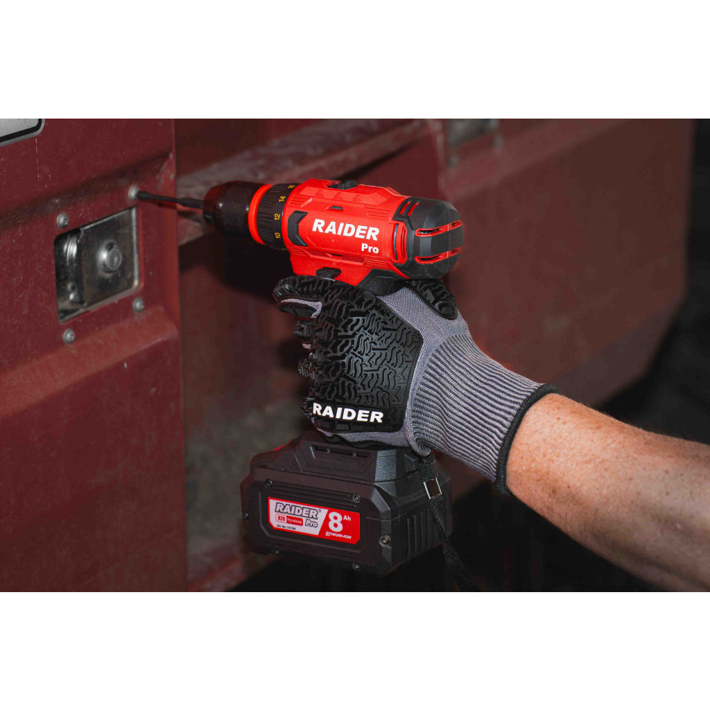 Raider R20 Masina de gaurit si insurubat cu percutie 20V 2.0Ah 50Nm RDP-PCDI20