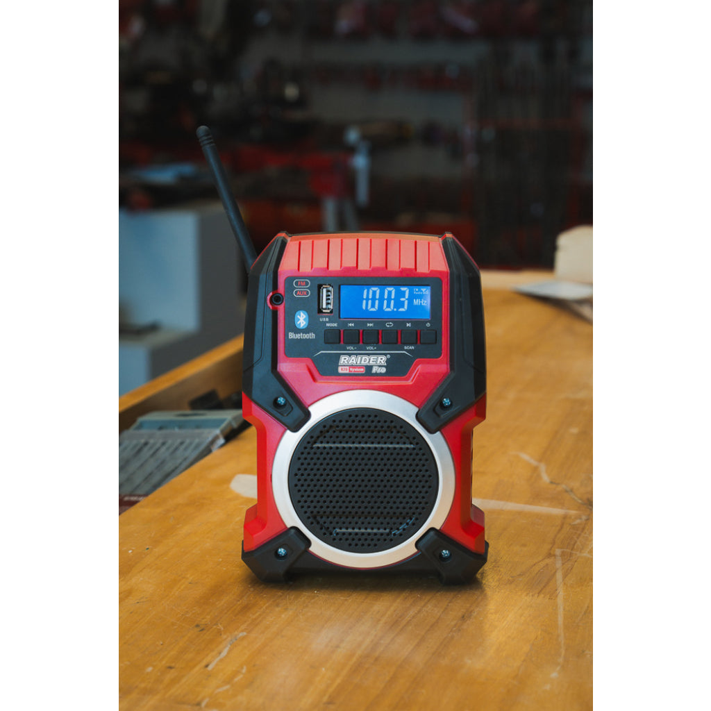 Raider R20 Radio cu Bluetooth si USB 20V 20W SOLO RDP-PRS20