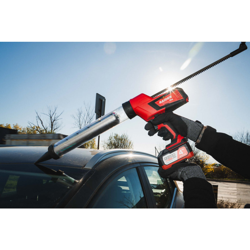 Raider R20 Pistol silicon pentru cartus 20V 600ml 4500N viteza variabila SOLO RDP-CCG20