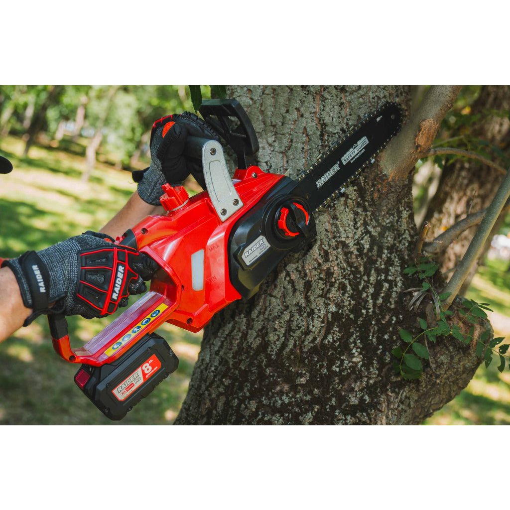 Raider R20 Fierastrau electric cu lant si lama 20V 250mm 3.0Ah RDP-SCS20