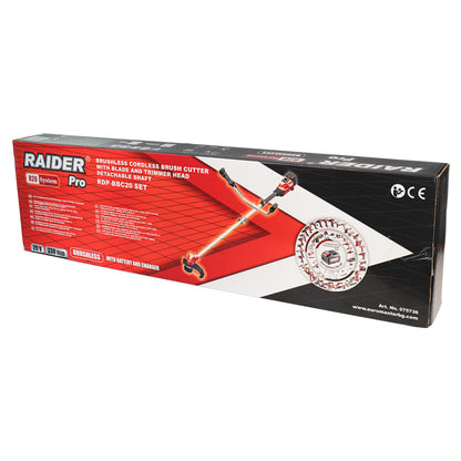 Raider R20 Motocoasa electrica 20V 330mm 4.0Ah RDP-BBC20