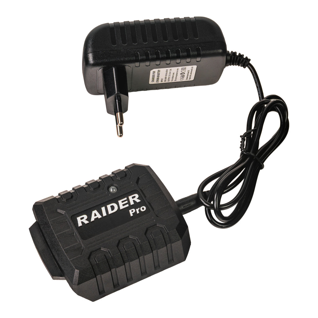 Raider R20 trusa bormasina polizor unghiular cheie impact si casti bluetooth cadou 20V 2x2.0Ah RDP