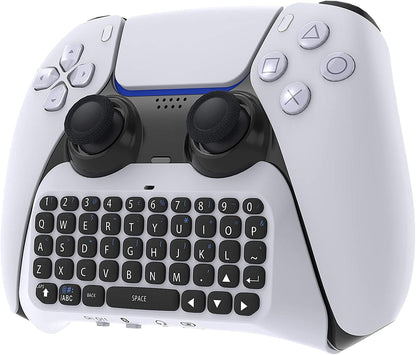 Tastatura Wireless Timebox, Gamepad Chatpad, Bluetooth 3, 5MM, Ergonomic, Alb