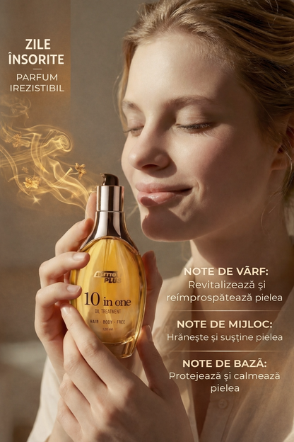 Ulei 10 în 1 pentru Păr, Corp și Față – cu Uleiuri Prețioase (120 ml)