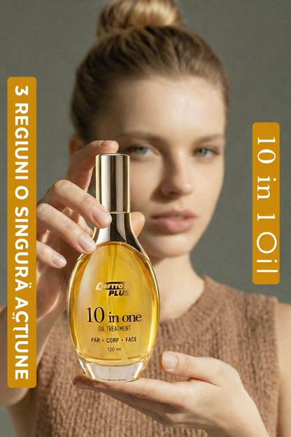 Ulei 10 în 1 pentru Păr, Corp și Față – cu Uleiuri Prețioase (120 ml)