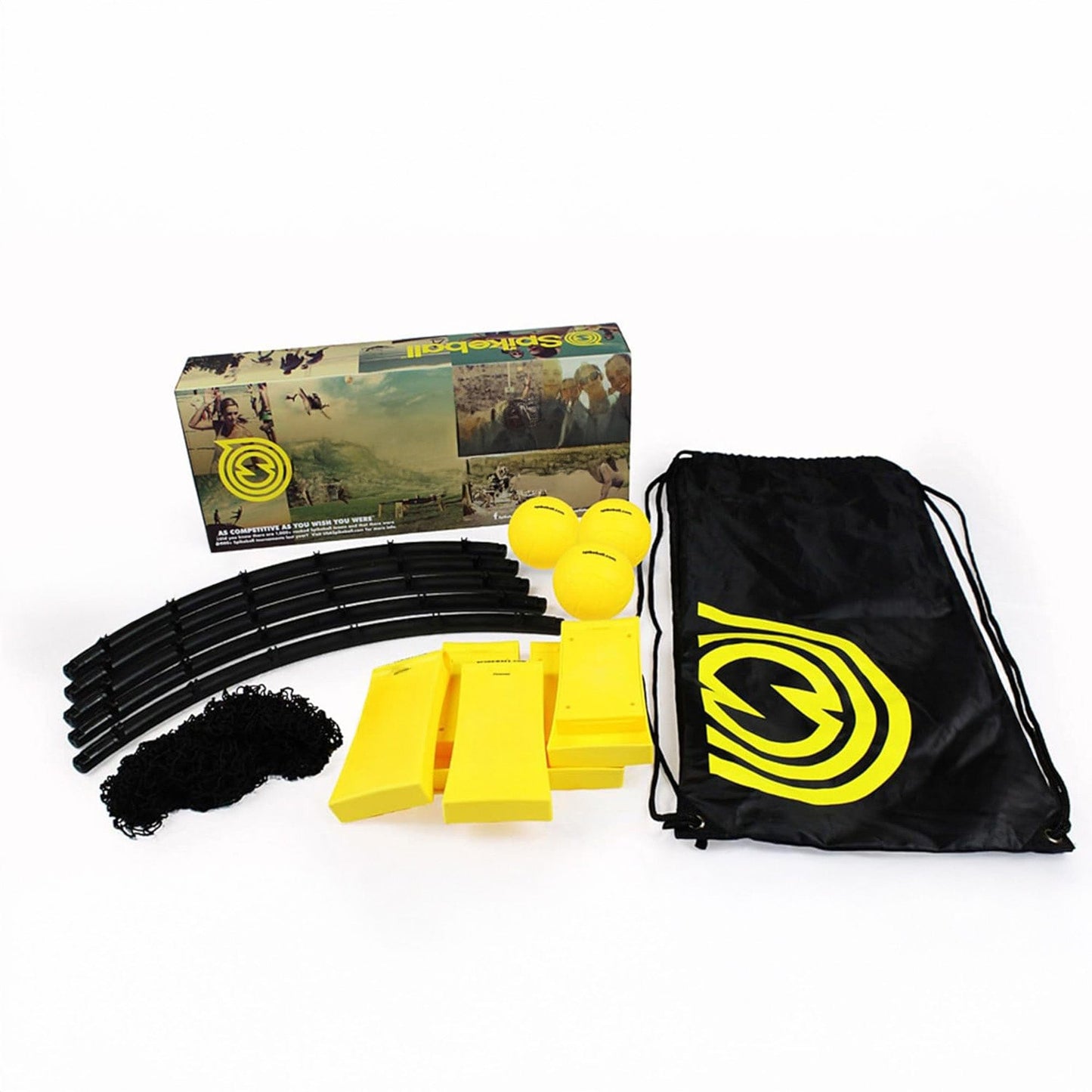 Set Complet Joc cu Plasa si 3 Mingi, Usor de Montat si Transportat