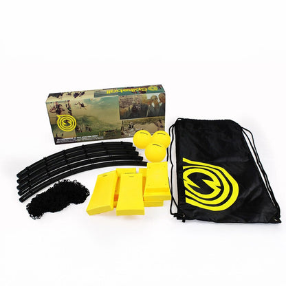 Set Complet Joc cu Plasa si 3 Mingi, Usor de Montat si Transportat
