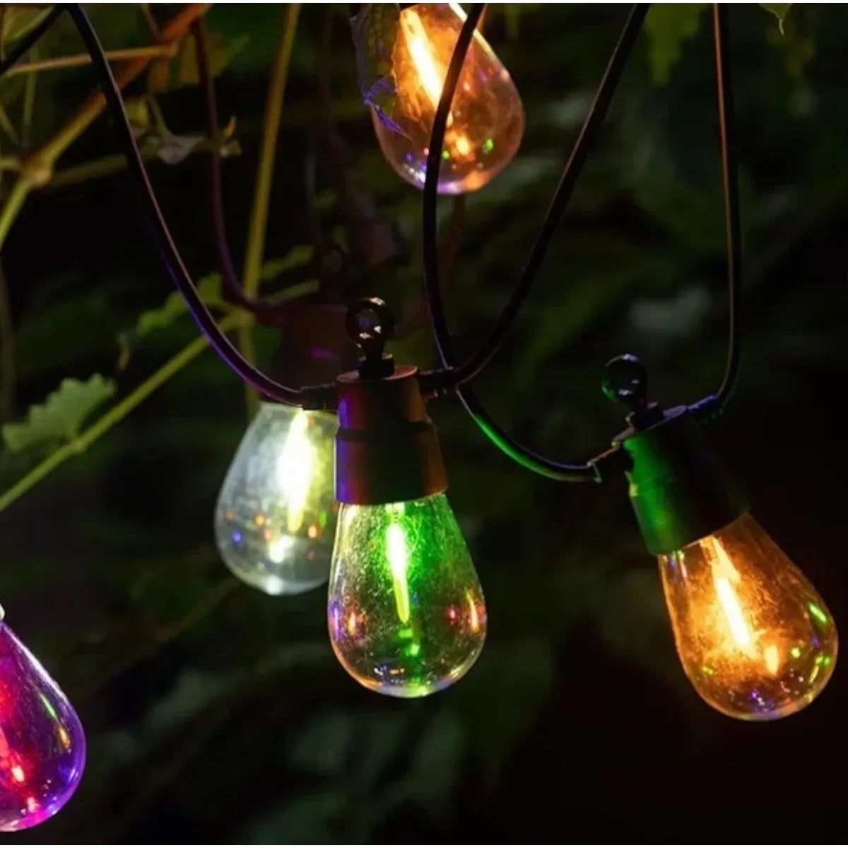 Ghirlanda luminoasa, decorativa, interconectabila, Naimeed D6082, 5m, 10 Becuri LED, Lumina Multicolor