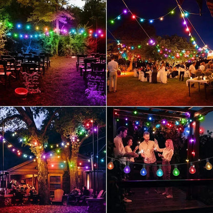 Ghirlanda luminoasa, decorativa, interconectabila, Naimeed D6098, 5m, 10 Becuri LED, Lumina Multicolor