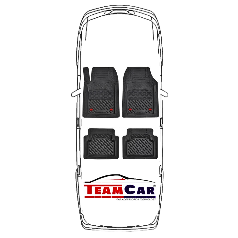 Covorase Auto TeamCar® Tip Tavita Nissan Qashqai J10 (2006–2013) Negru