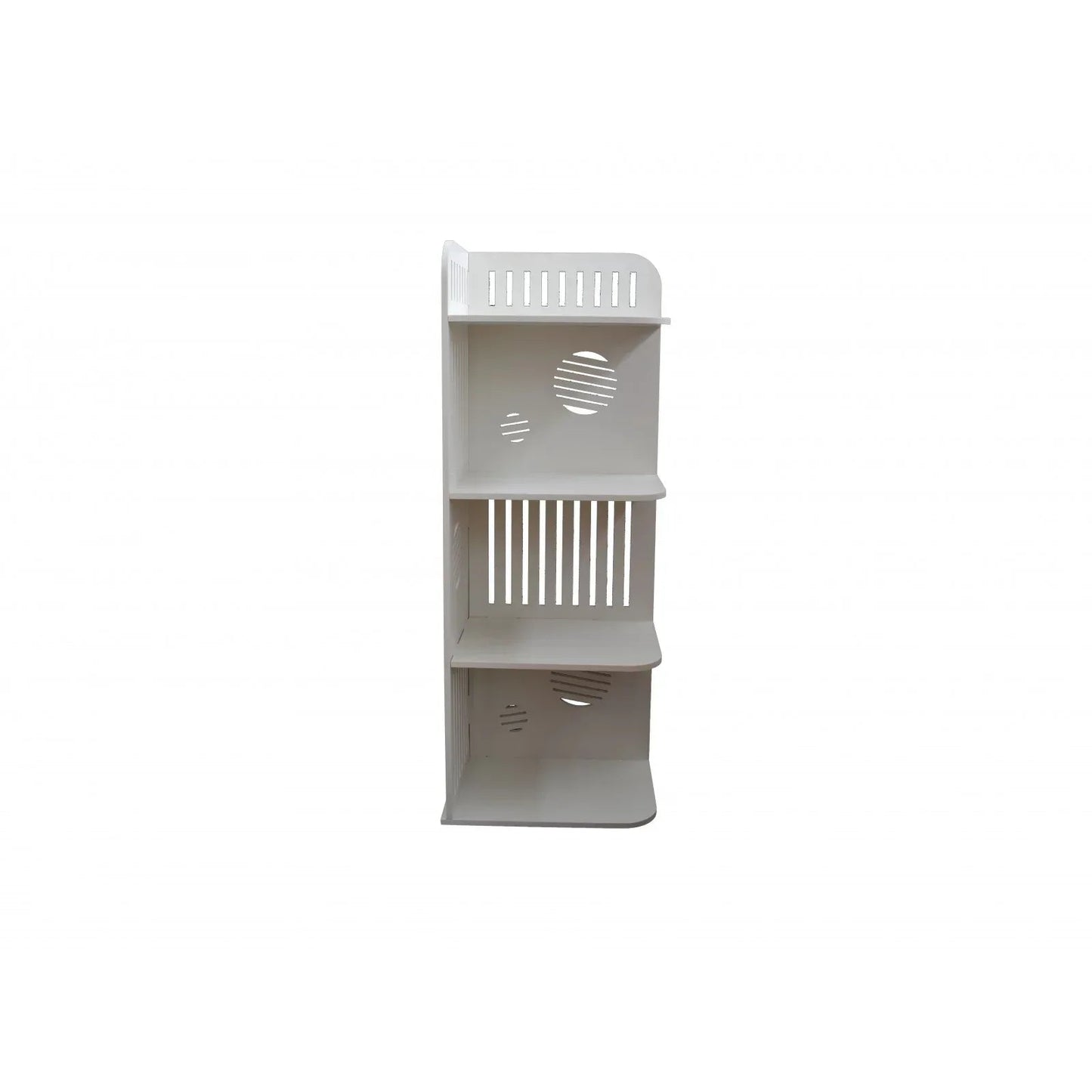Coltar cu 4 rafturi pentru baie, D137, 29*79*22 cm