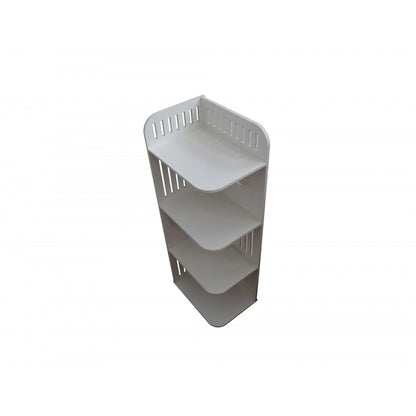 Coltar cu 4 rafturi pentru baie, D137, 29*79*22 cm