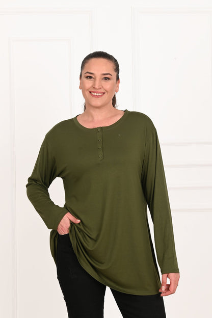 Bluza dama marimi mari cu nasturi 1376-23