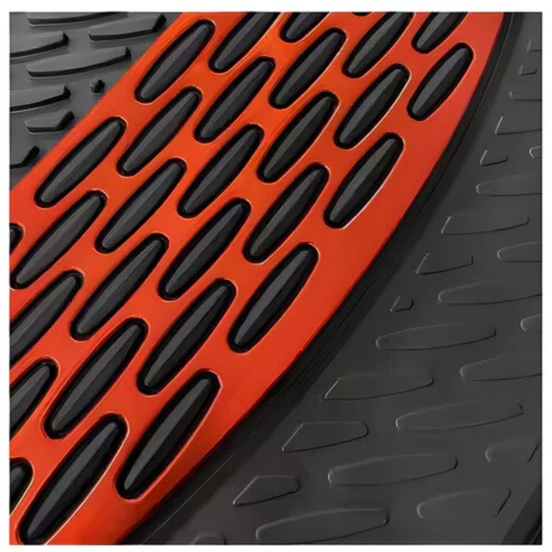 Hyundai Galloper Covorase Auto TeamCar®- Cauciuc Tip Tavita/ Red