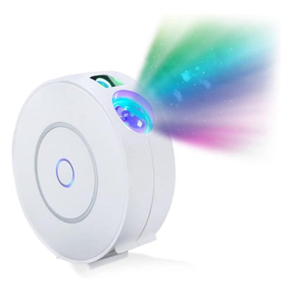Lampa de veghe tip proiector stele cu aplicatie pe telefon, Alb
