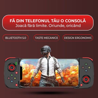GamePad Controller Gaming pentru telefon Android, iOS, Nintendo Switch, Negru
