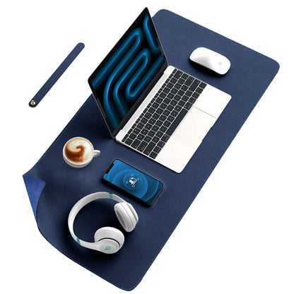 Mousepad office XXL Timebox, 90x45 cm, margini cusute impermeabil