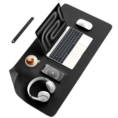 Mousepad office XXL Timebox, 90x45 cm, margini cusute impermeabil
