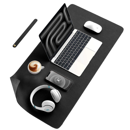 Mousepad office XXL Timebox, 90x45 cm, margini cusute impermeabil