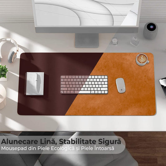 Mousepad office XXL Timebox, 90 x 45 cm, margini cusute impermeabil