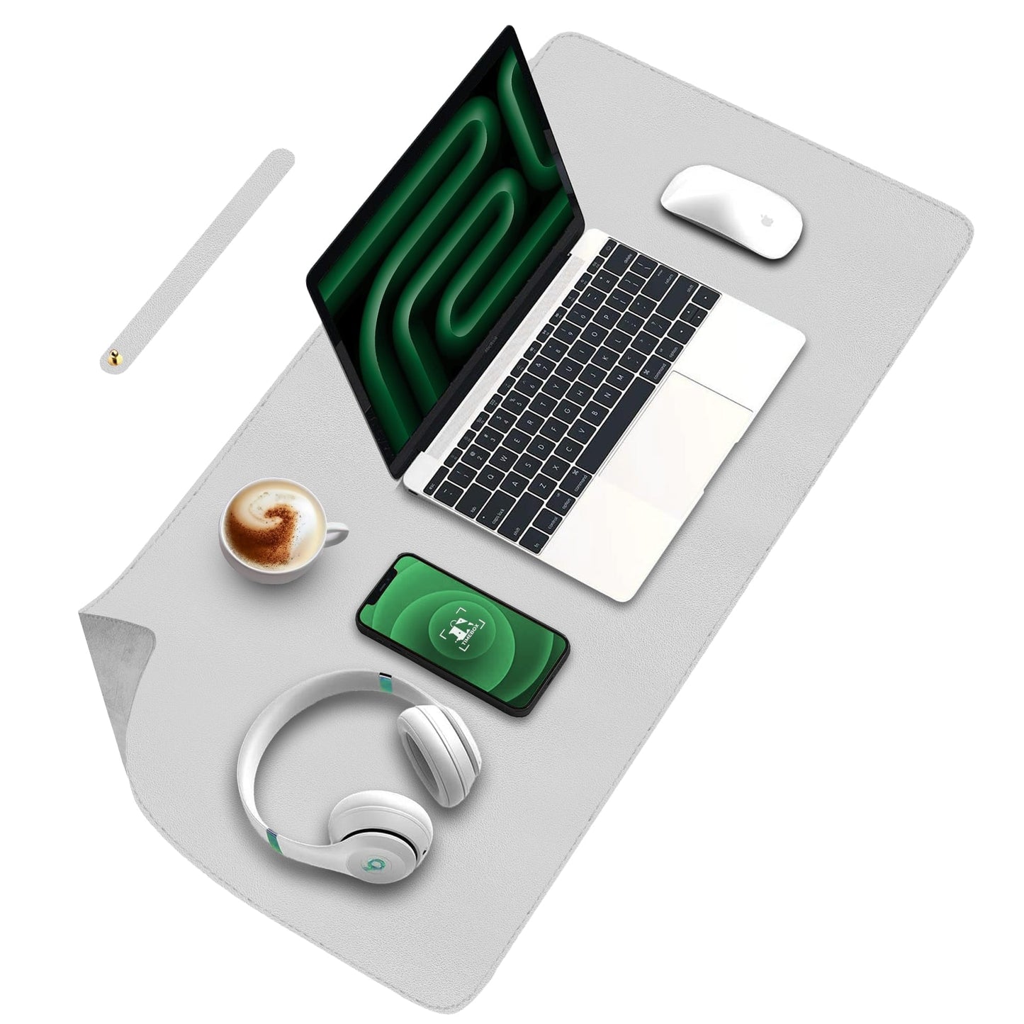 Mousepad office XXL Timebox, 90 x 45 cm, margini cusute impermeabil