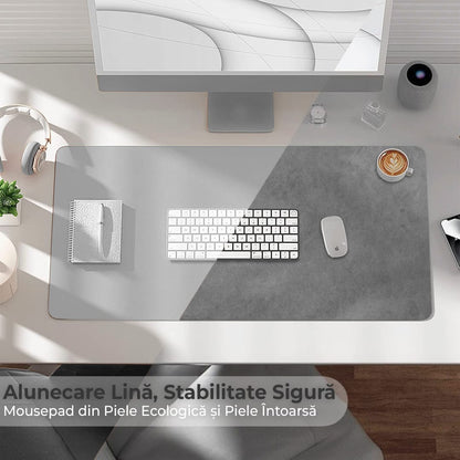 Mousepad office XXL Timebox, 90 x 45 cm, margini cusute impermeabil