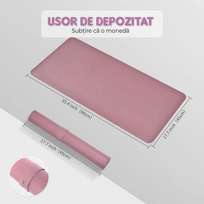 Mousepad office Timebox, 80 x 40 cm, impermeabil
