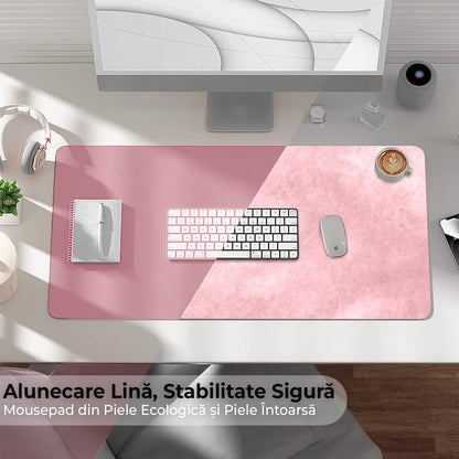 Mousepad office XXL Timebox, 80 x 40 cm, margini cusute impermeabil