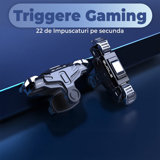 Triggere gaming pentru telefon, tableta, Fortnite, Call of duty -, Negru