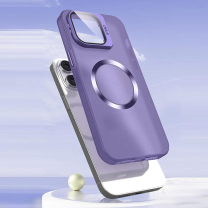 Husa de protectie Timebox, iPhone 15 Pro Max, Magsafe, Protectie camera, Mov