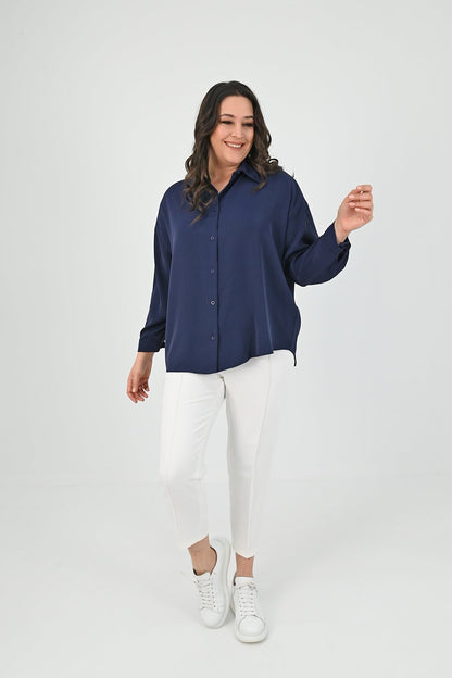 Camasa dama OVERSIZE marimi mari 1709-24