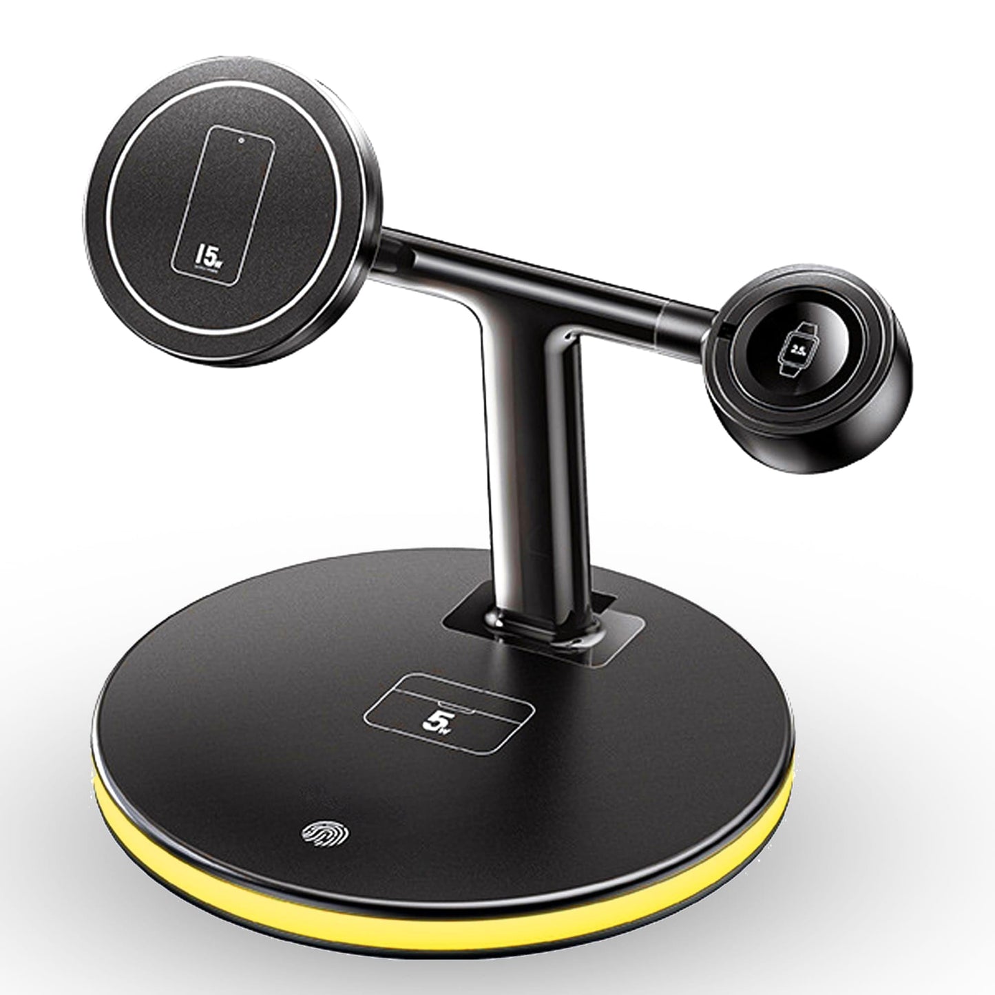 Incarcator Wireless 4 in 1 Timebox, 5W, multifunctional, Fast Charge 22, Samsung