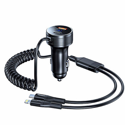 Incarcator auto Timebox, 5W, Super Fast-Charge 52, 1 x USB QC 3, Negru