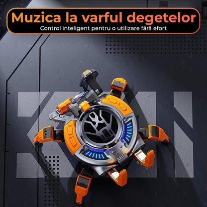 Boxa portabila cu lumini RGB, Bluetooth 5, 10W Stereo, Bass puternic