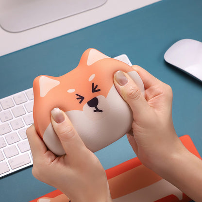 Mousepad ergonomic, Stil caine Shiba Inu