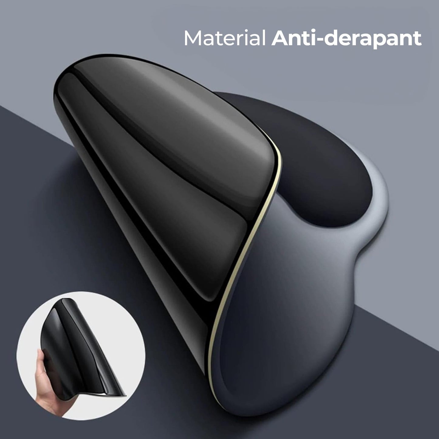 Mousepad ergonomic cu Spuma cu Memorie pentru, Negru