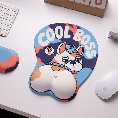 Mousepad ergonomic, Stil Catel Bulldog
