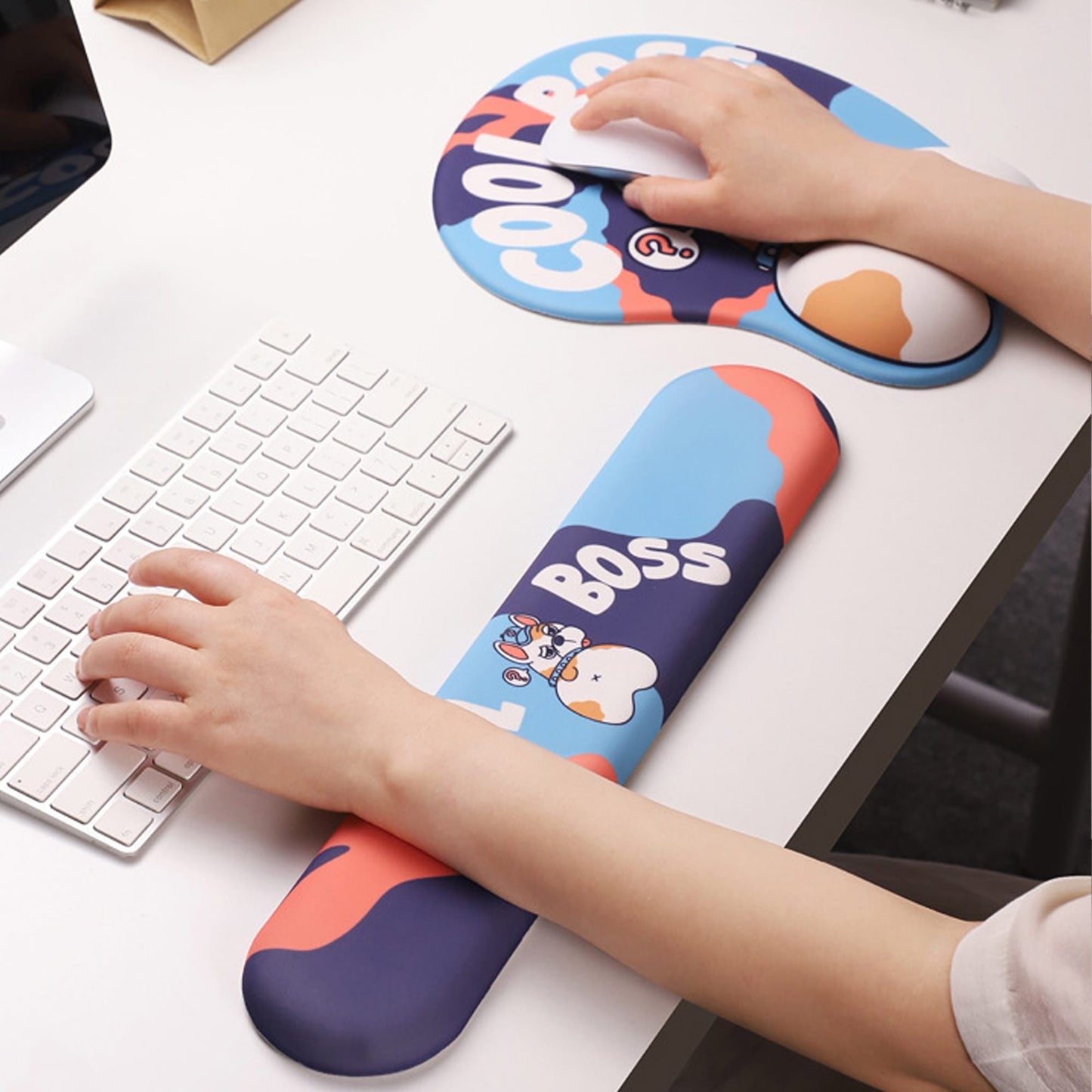 Mousepad ergonomic, Stil Catel Bulldog