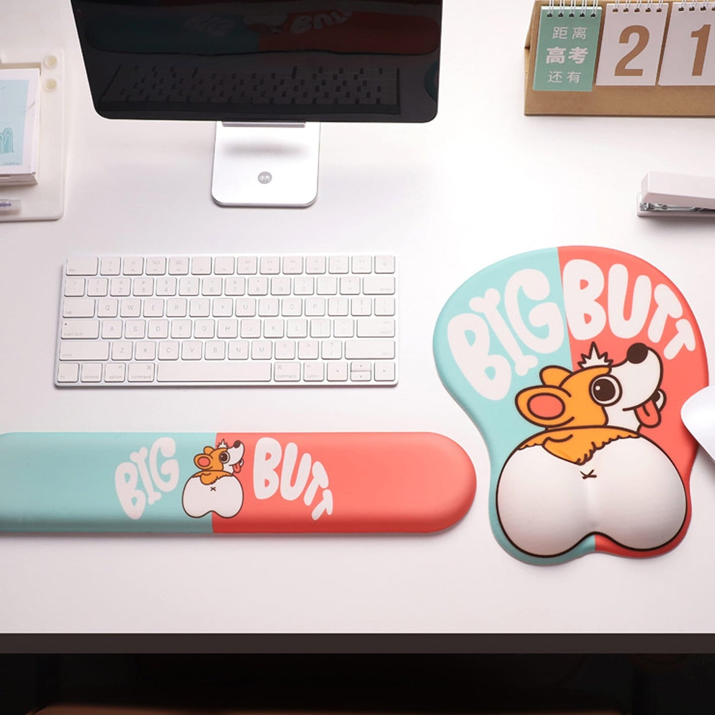 Mousepad ergonomic, Stil Catel Corgi