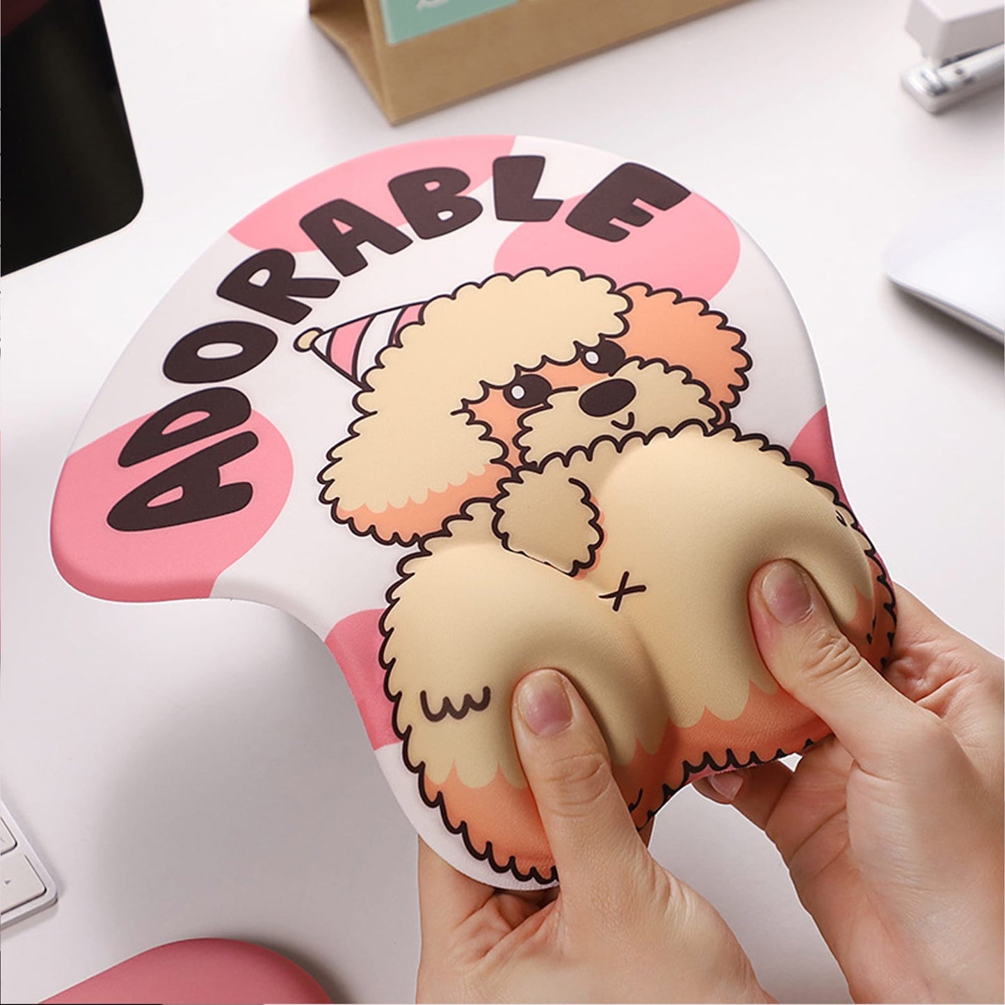 Mousepad ergonomic, Stil Catel Puppy