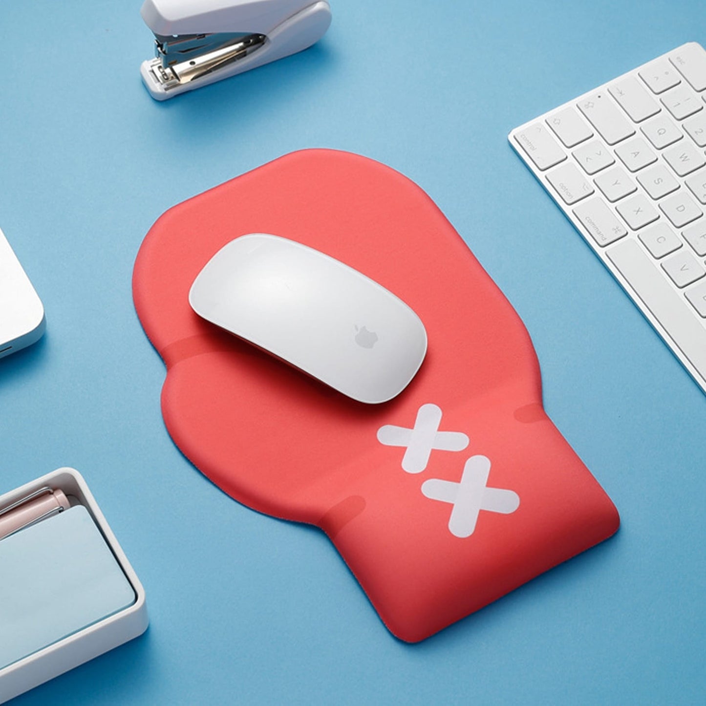 Mousepad ergonomic, Stil manusi box