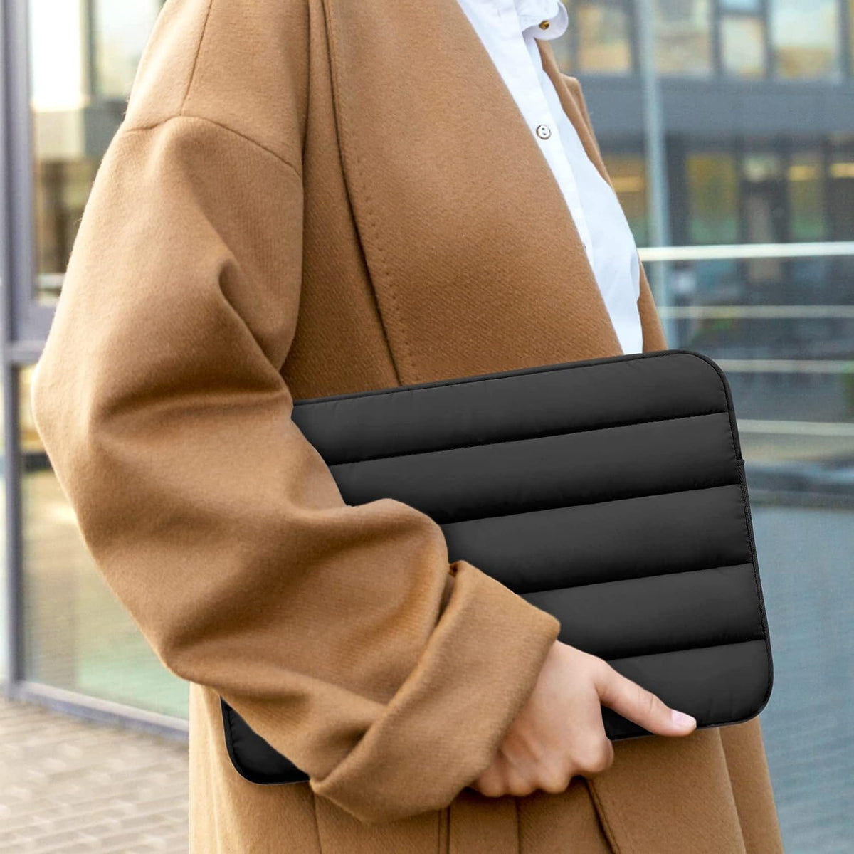 Geanta Laptop portabila Timebox, 14'', 15'', 16" inch, Ultrabook, Negru