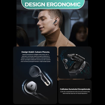 Ceas Smartwatch cu Casti Bluetooth incorporate, Monitorizare activitati fizice