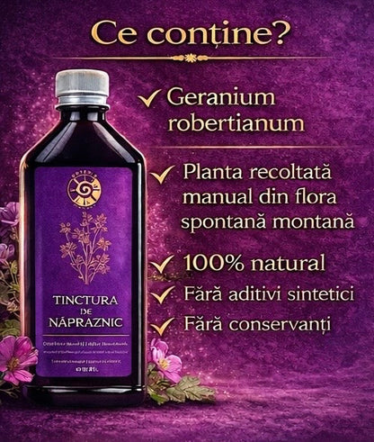 Tinctură de Năpraznic – Sănătate Feminină și Susținere Naturală | 500ml